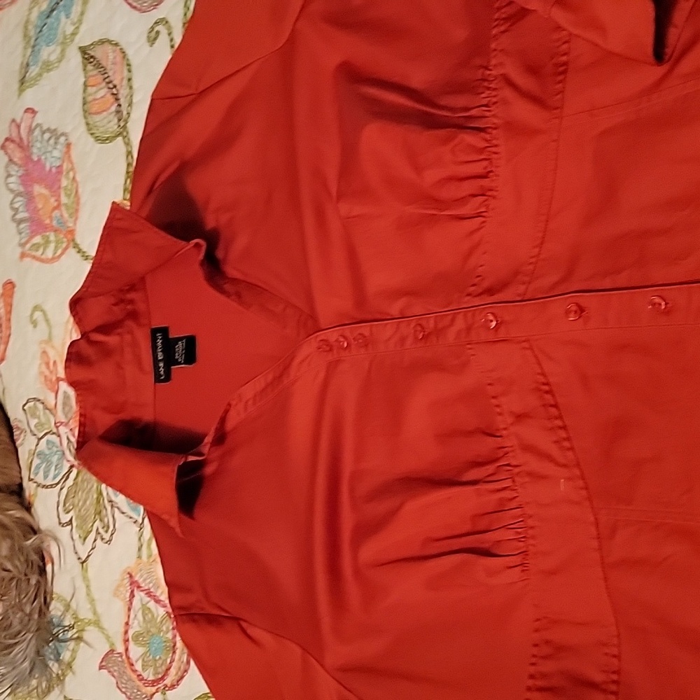 Lane Bryant Orange Blouse